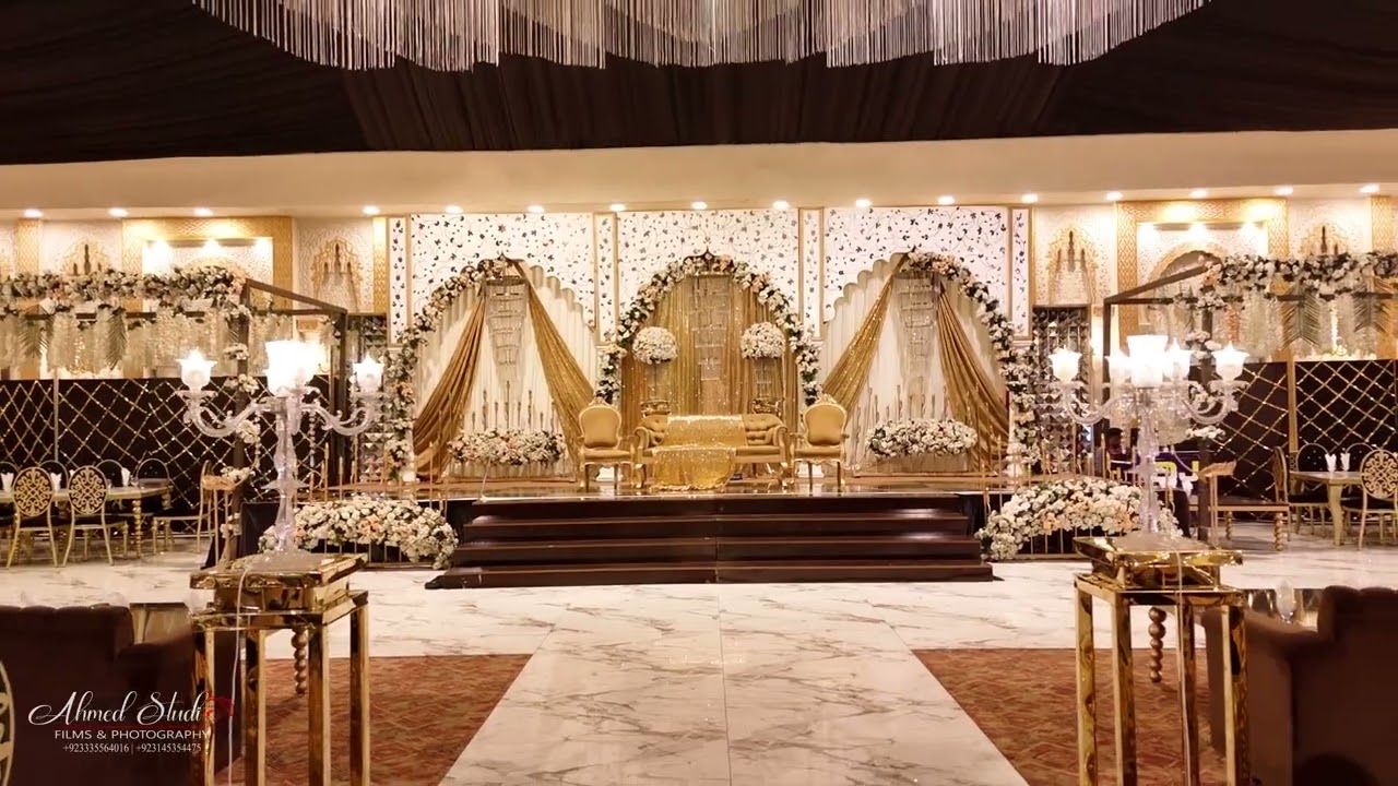 Royal Arena Wedding Marquee|Walima Cermony|Ahmed Studio