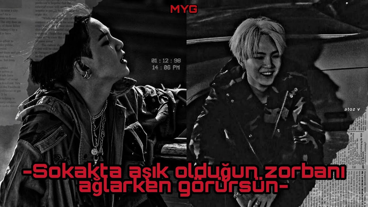 Yoongi İle Hayâl Et - "Sokakta aşık olduğun zorbanı ağlarken görürsün" - | tek bölümlük
