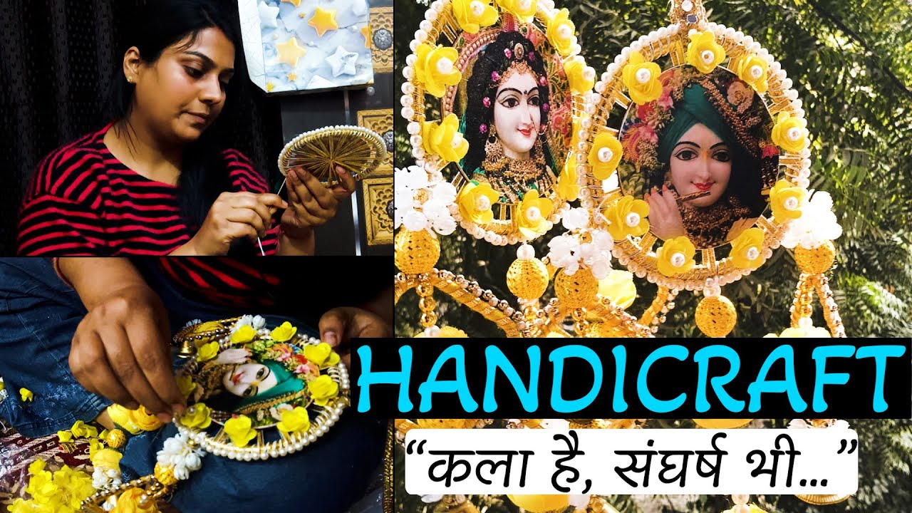 Her Hands Create... But She Struggles | Handcrafted wall hangings | Basant Panchami