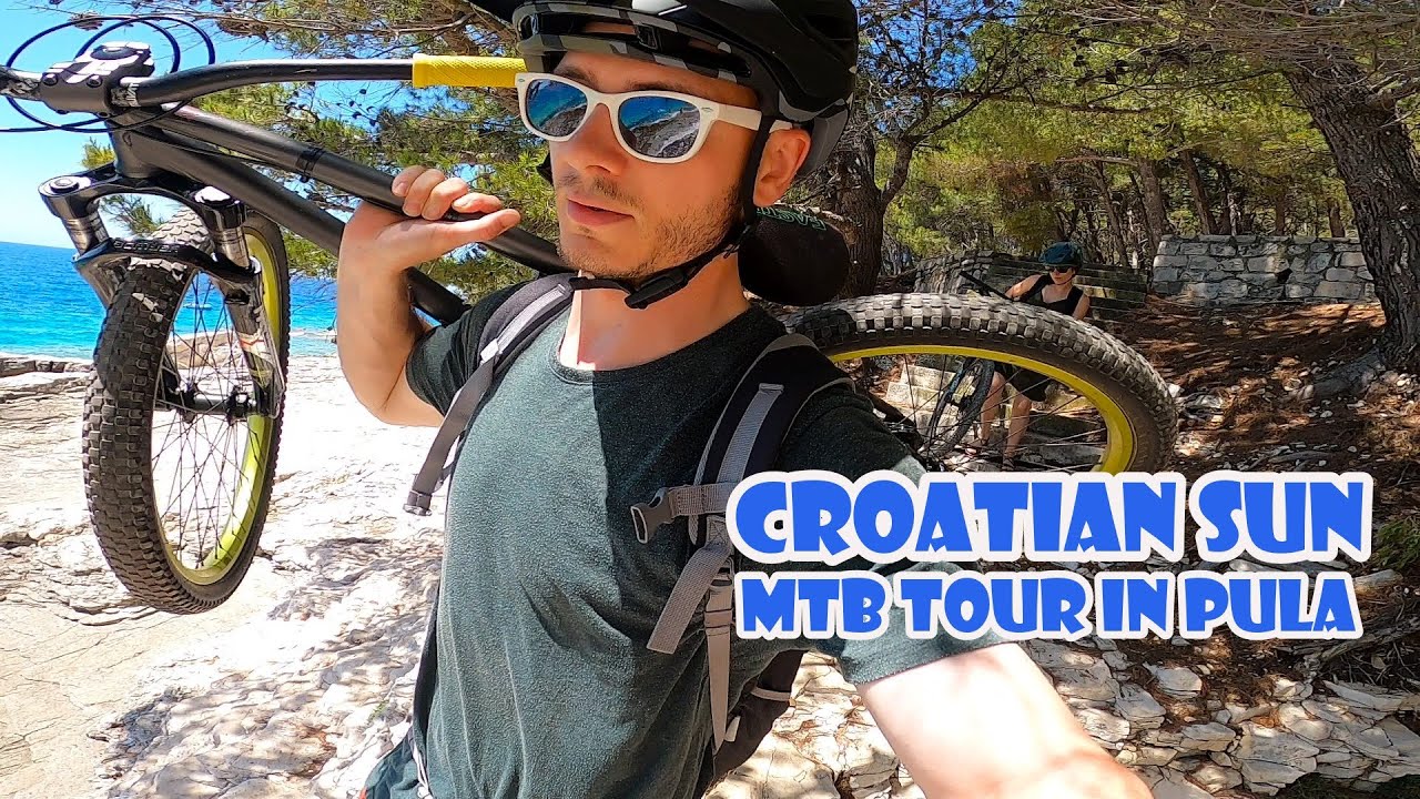 MTB tour in Pula [Croatia] / looking for the ocean and a cold drink