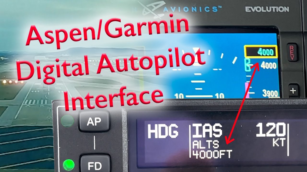 Интерфейс цифрового автопилота Aspen/Garmin — мое обновление завершено!