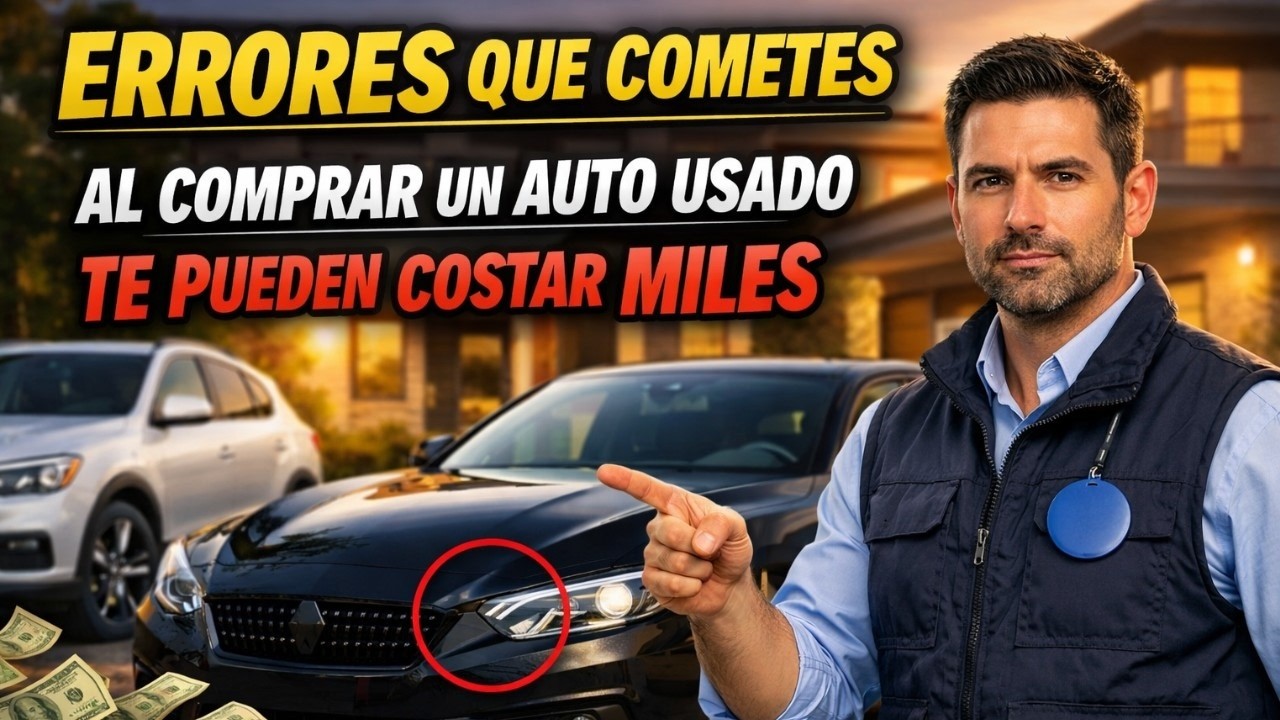 Los 6 Errores Más Caros al Comprar un Auto Usado