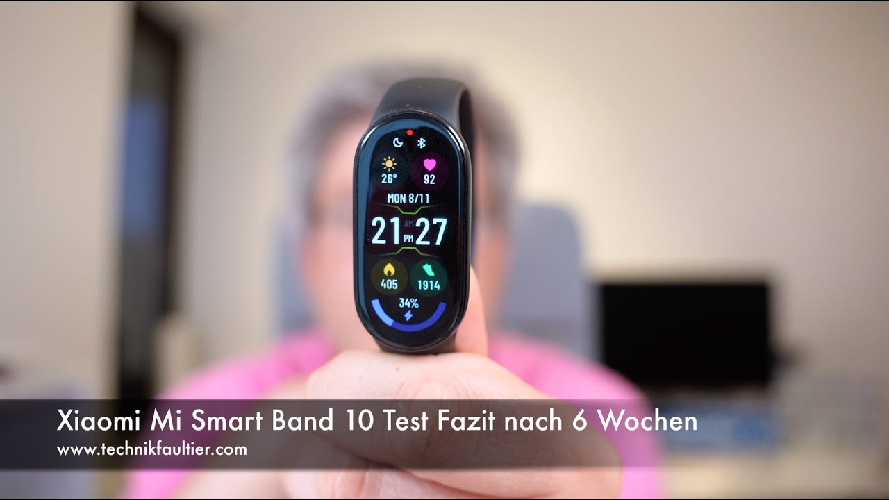Xiaomi Mi Smart Band 10 Test Fazit nach 6 Wochen