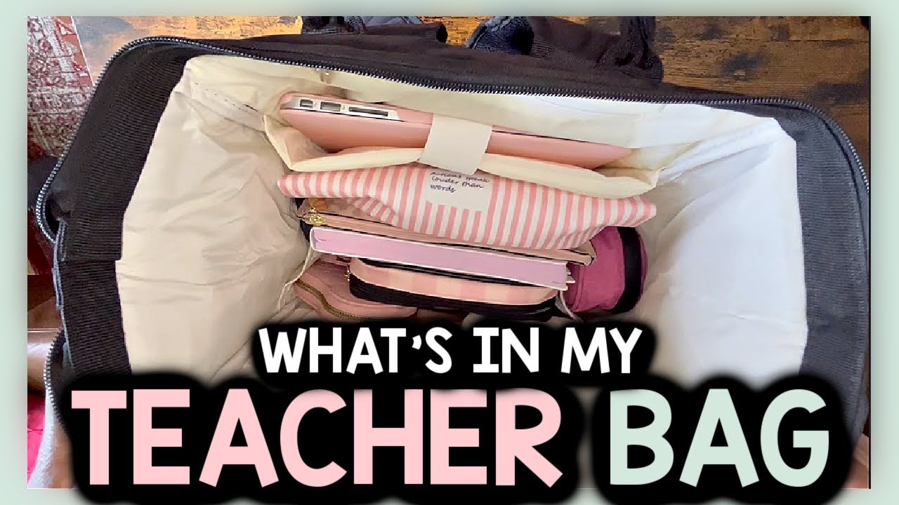 WHAT'S IN MY TEACHER BAG 2023 | Teacher Essentials