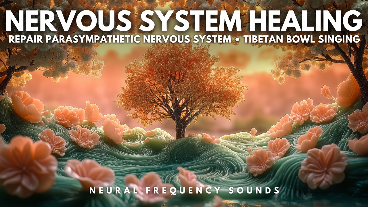 Calm The Vagus Nerve 🧘‍♀️ Tibetan Bowls to Activate Parasympathetic Rest | Meditation Music🎧