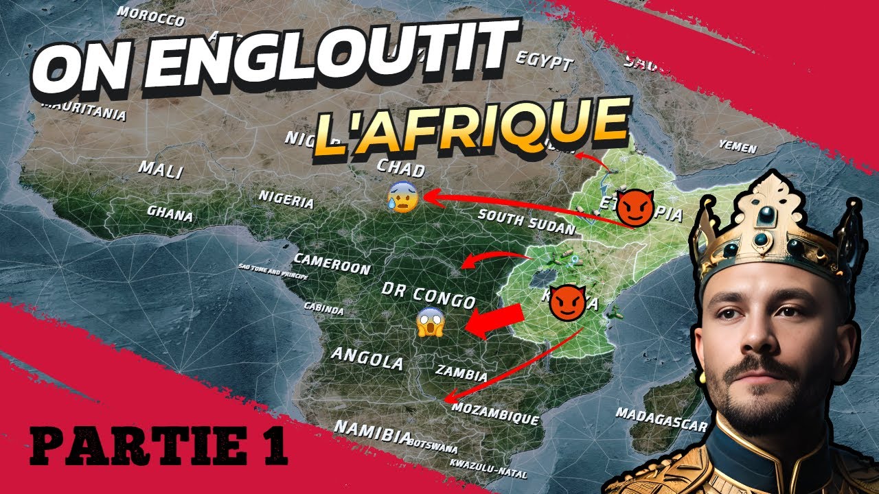 Conflict Of Nation | FR | GamePlay : Afrique nous voila ! Partie 1