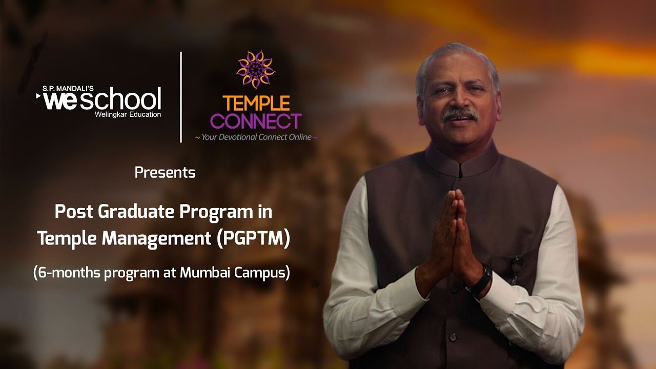 Post Graduate Program in Temple Management