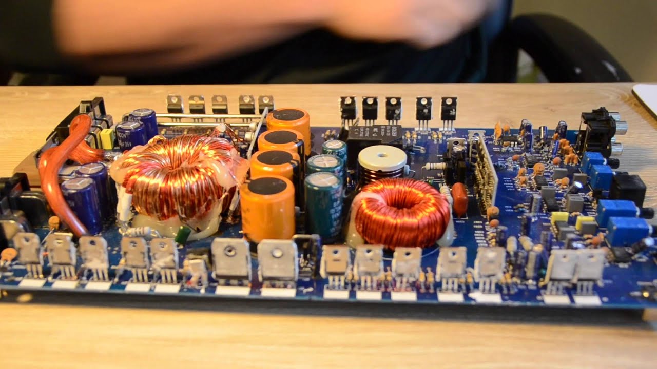 How to repair a blown amp- Hifonics 1500D