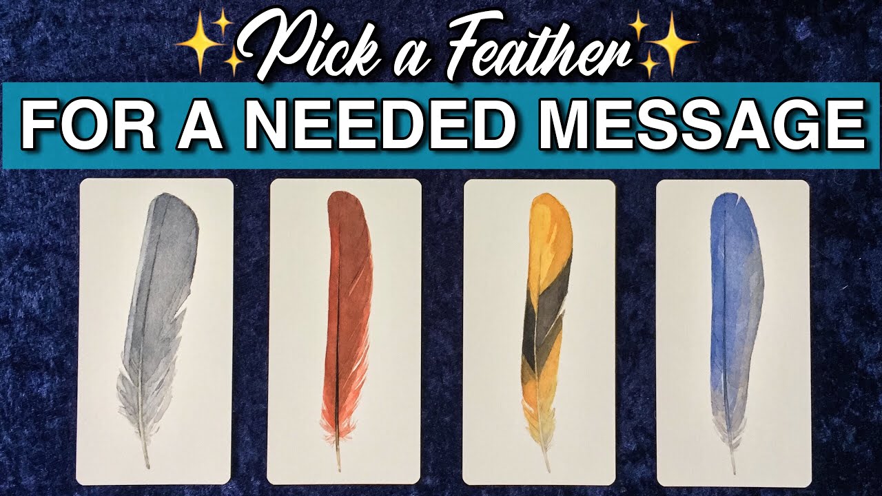PICK A FEATHER FOR A SPECIAL MESSAGE RIGHT NOW! ✨ PICK A CARD TAROT READING MEANT TO FIND YOU! 😇