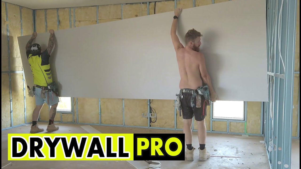 How to Hang Drywall on Walls Fast like the Pros
