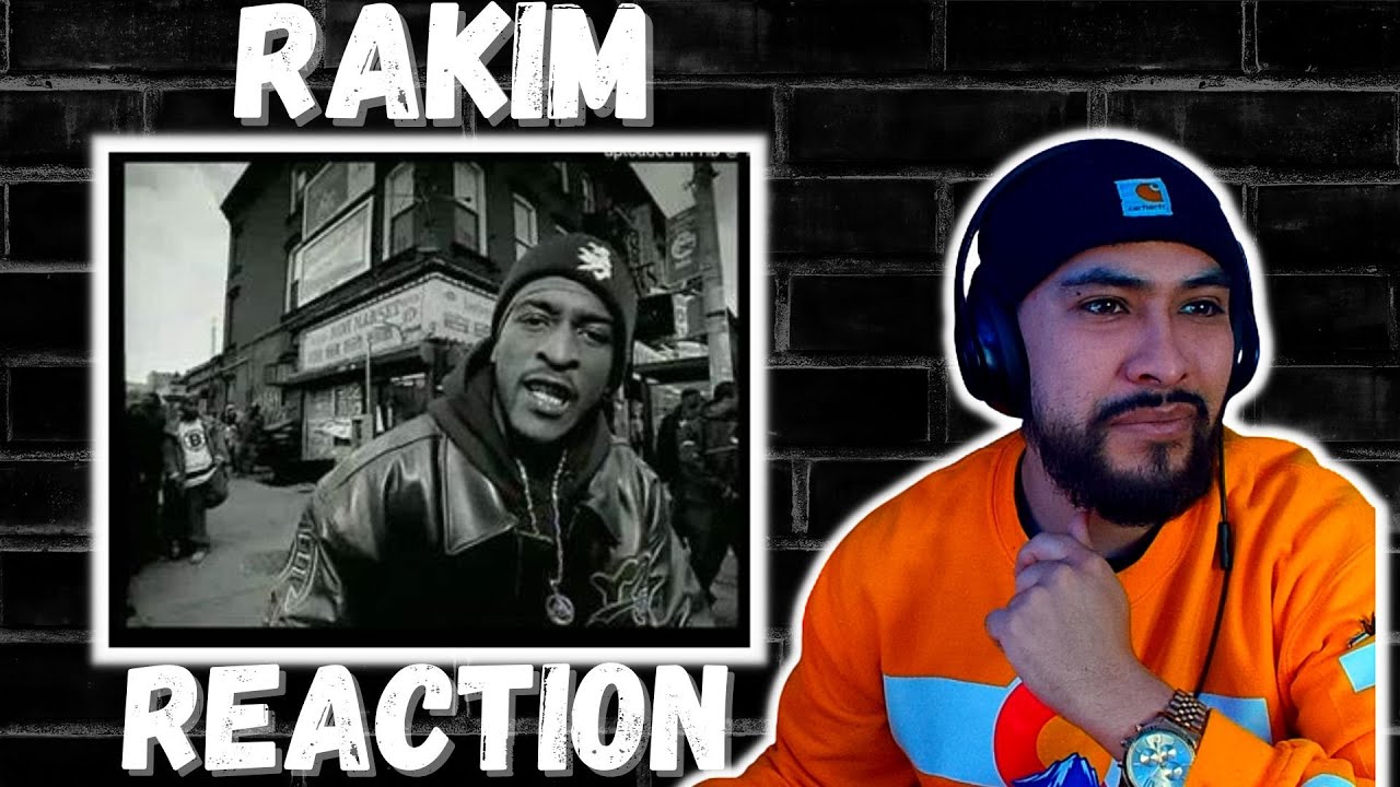 Throw Back Thursday! Rakim When I Be On The Mic (Official Video) REACTION! First Time REACTION