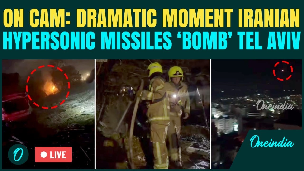 Iran BREAKING LIVE: : Iranian Hypersonic Missiles RAIN Down on Tel Aviv | CHILLING VIDEO