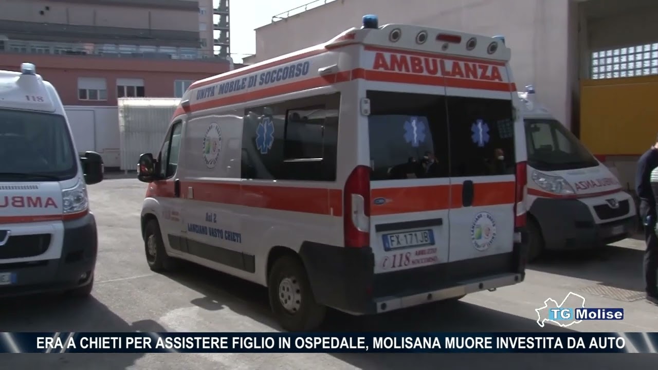 Era a Chieti per assistere figlio in ospedale, molisana muore investita da auto