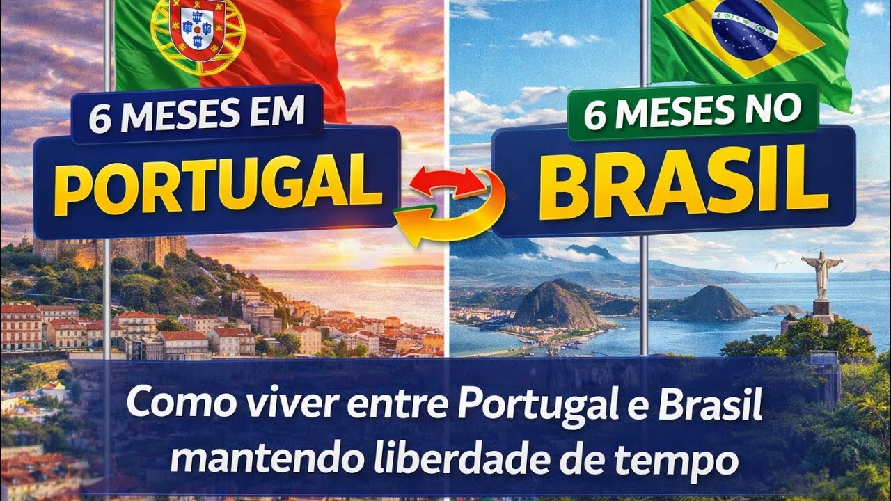 Como Trabalhar 6 Meses em Portugal e Passar 6 Meses no Brasil?