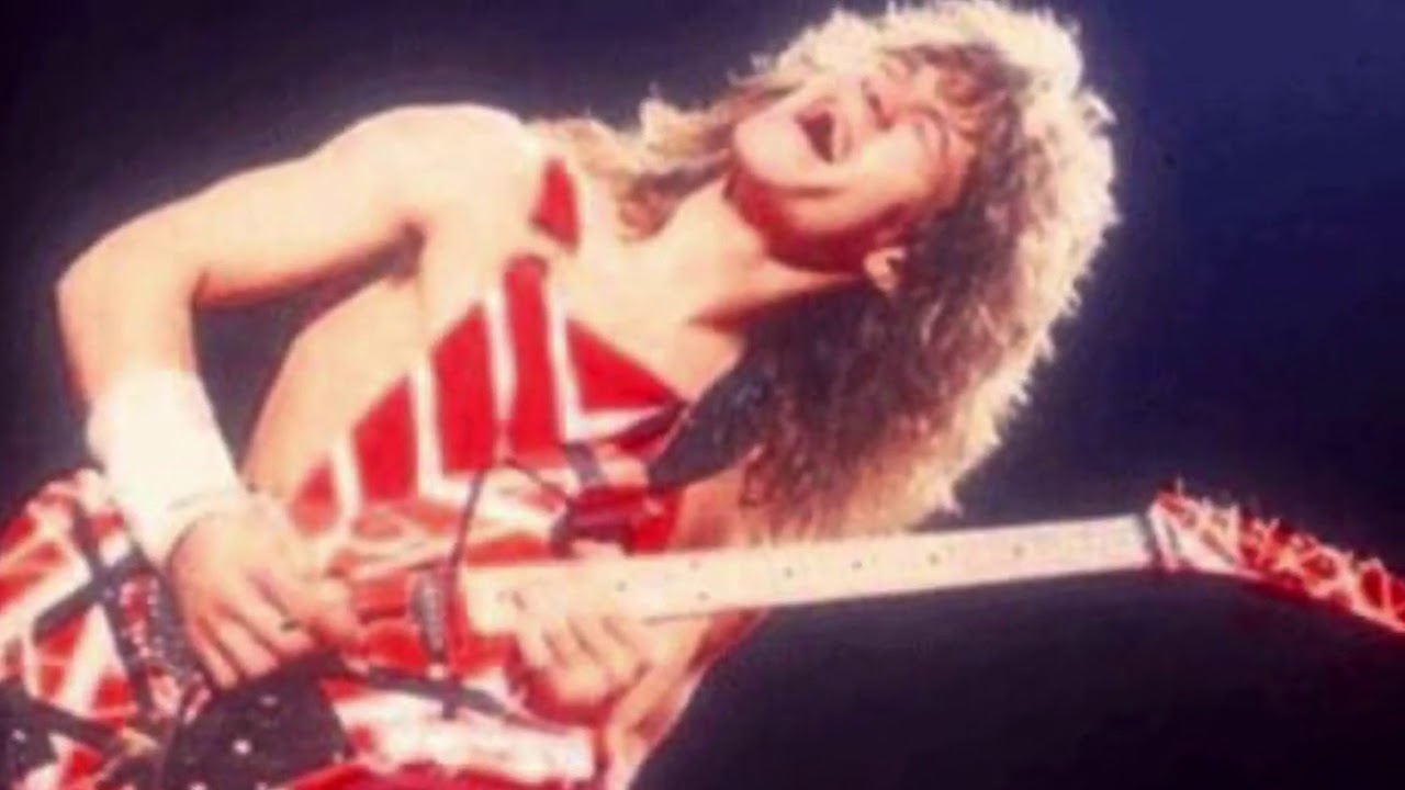 Van Halen - Panama (guitar solo) Backing Track
