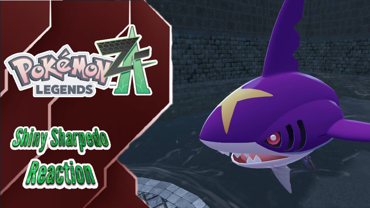 Mega Dex Quest: Shiny Sharpedo! Pokemon Legends ZA!