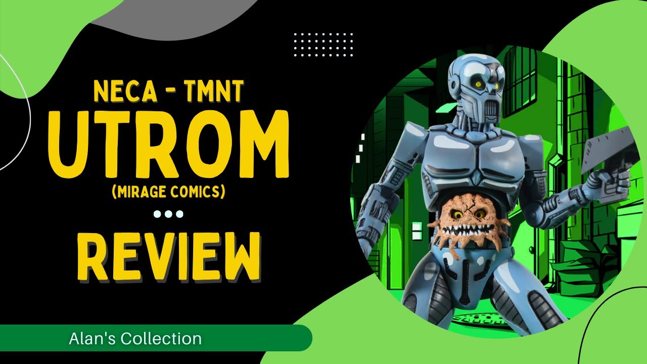NECA TMNT Mirage Line - Utrom - REVIEW