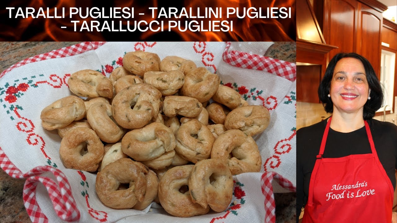 How to Make Authentic Taralli Pugliesi