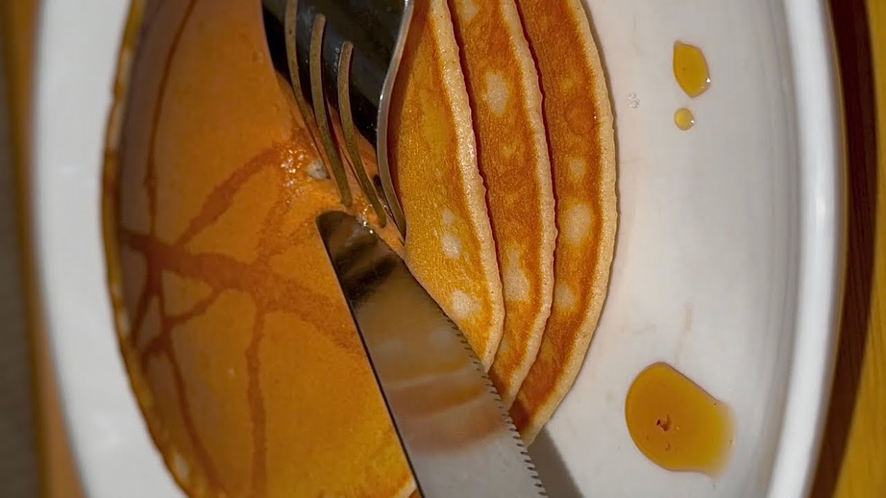 HOW TO MAKE FLUFFY PANCAKES WITHOUT BUTTER l Simple and Easy Recipe #pancakesrecipe