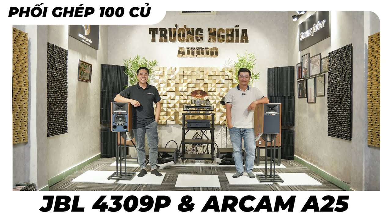 JBL 4309 & Arcam A25, một phối ghép ăn ý, vừa túi tiền tại Trương Nghĩa Audio