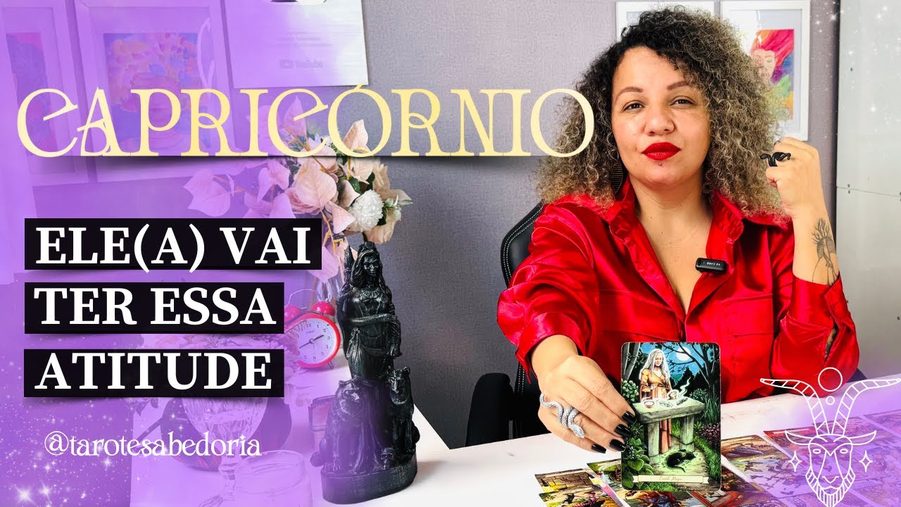 ♑ CAPRICÓRNIO ❤️🔥 ELE(A) QUER TE CONQUISTAR, VAI TOMAR UMA ATITUDE 🔥❤️