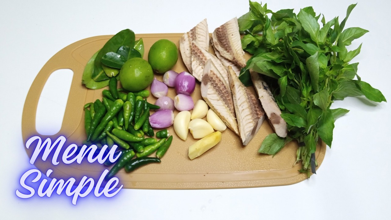MENU BOROS NASI, BIKINNYA SIMPLE RASANYA NAMPOL ! Resep IKAN TONGKOL KEMANGI SAMBAL IJO