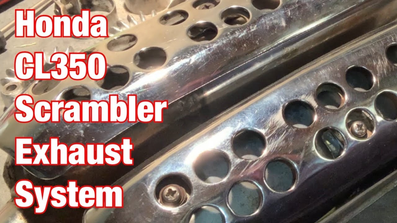 Honda CL350 Scrambler Exhaust System: Part 192