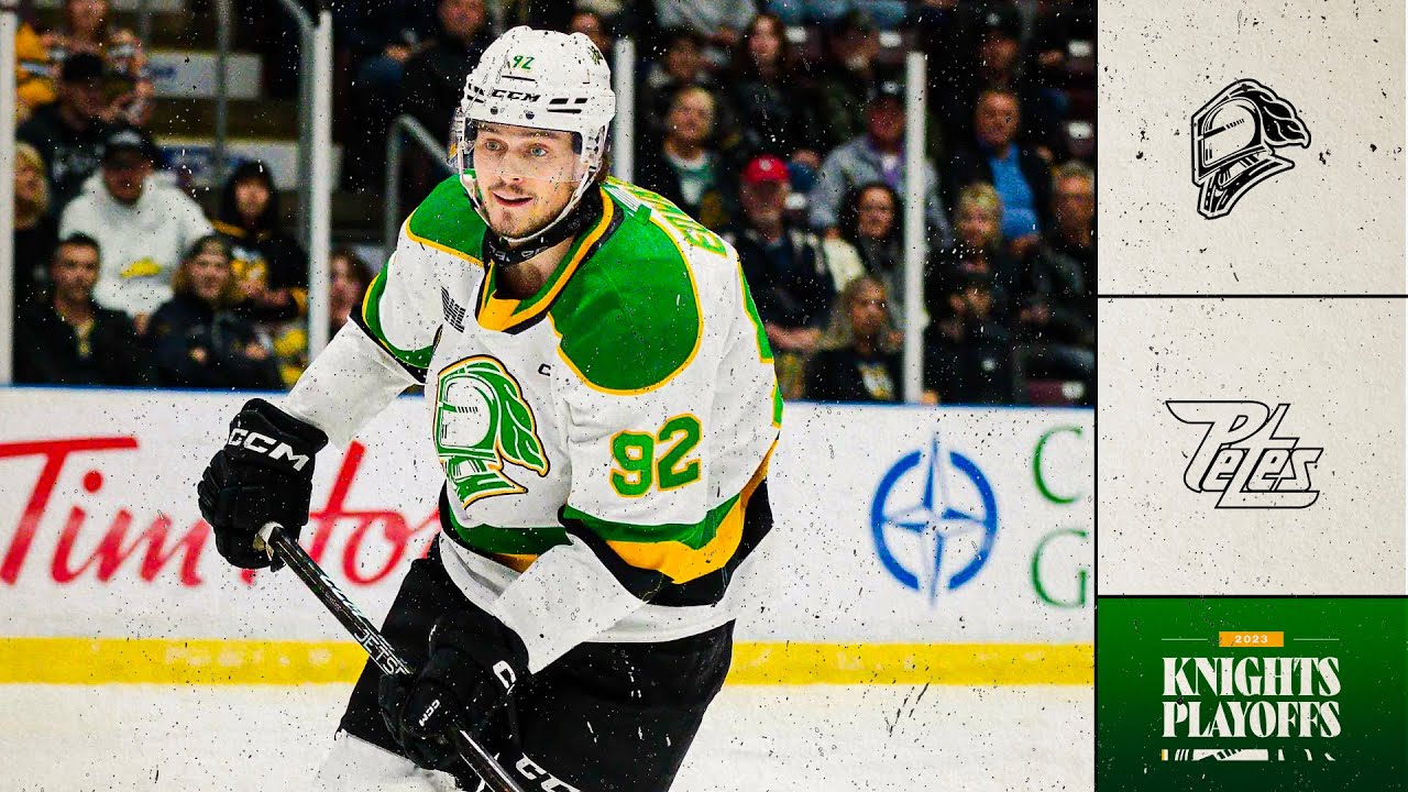 Knights @ Petes | OHL Playoffs 2023 | OHL Finals Game Three