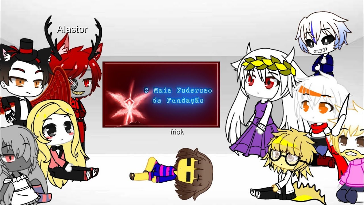 hazbin hotel e undertale reagindo scp 001(assistir final)