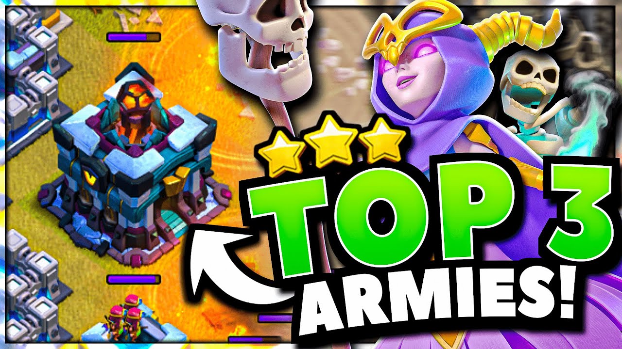 Top 3 BEST TH13 Attack Strategies you NEED to Use!