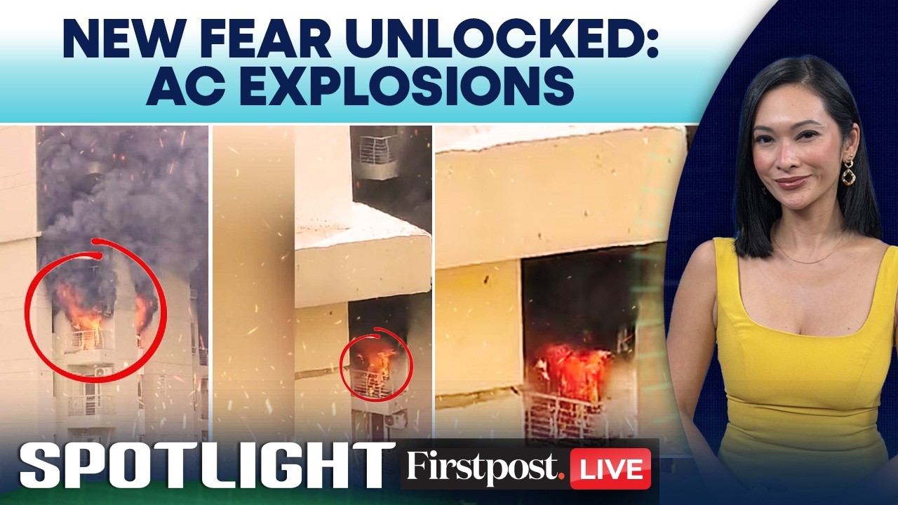 Noida High-Rise Fire: Another AC Explodes Amid Soaring Heat | Spotlight