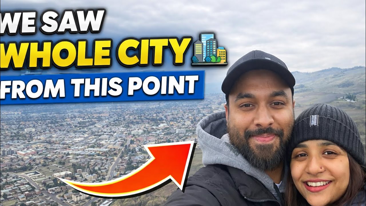 Choti hike but Amazing view 😊| Humne is point se sari city dekh li😅| Vernon, BC