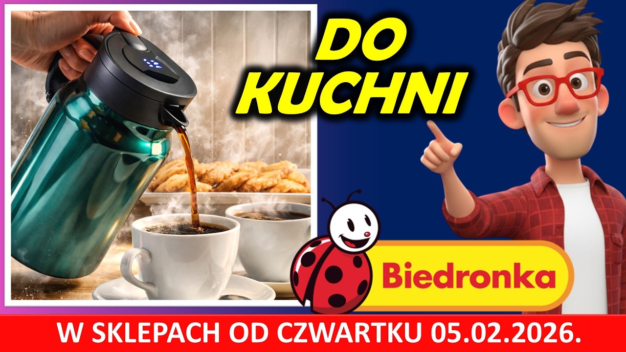 BIEDRONKA do Kuchni | Promocje od Czwartku 05.02.2026.