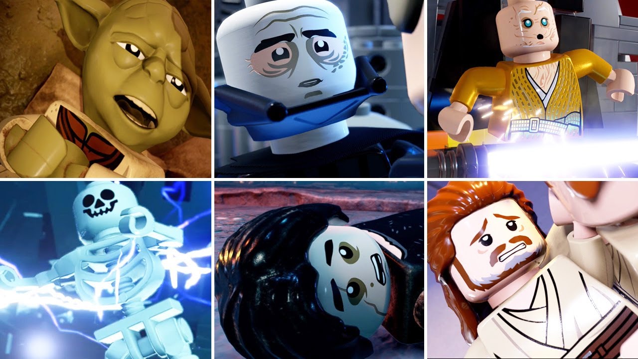 LEGO Star Wars The Skywalker Saga - All Death Scenes