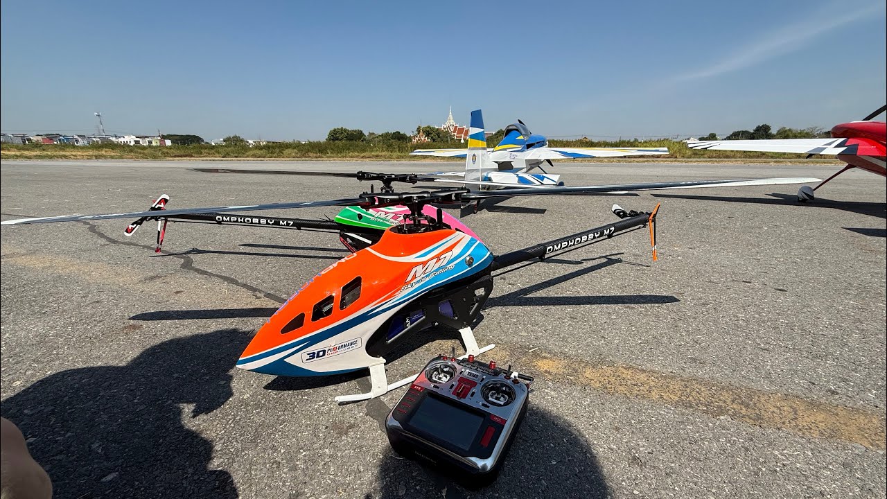 OMP Hobby M7 🔥 1/10/2026 : Children’s day RC Air Show At 📍สนามบินเล็กทุ่งสีกัน