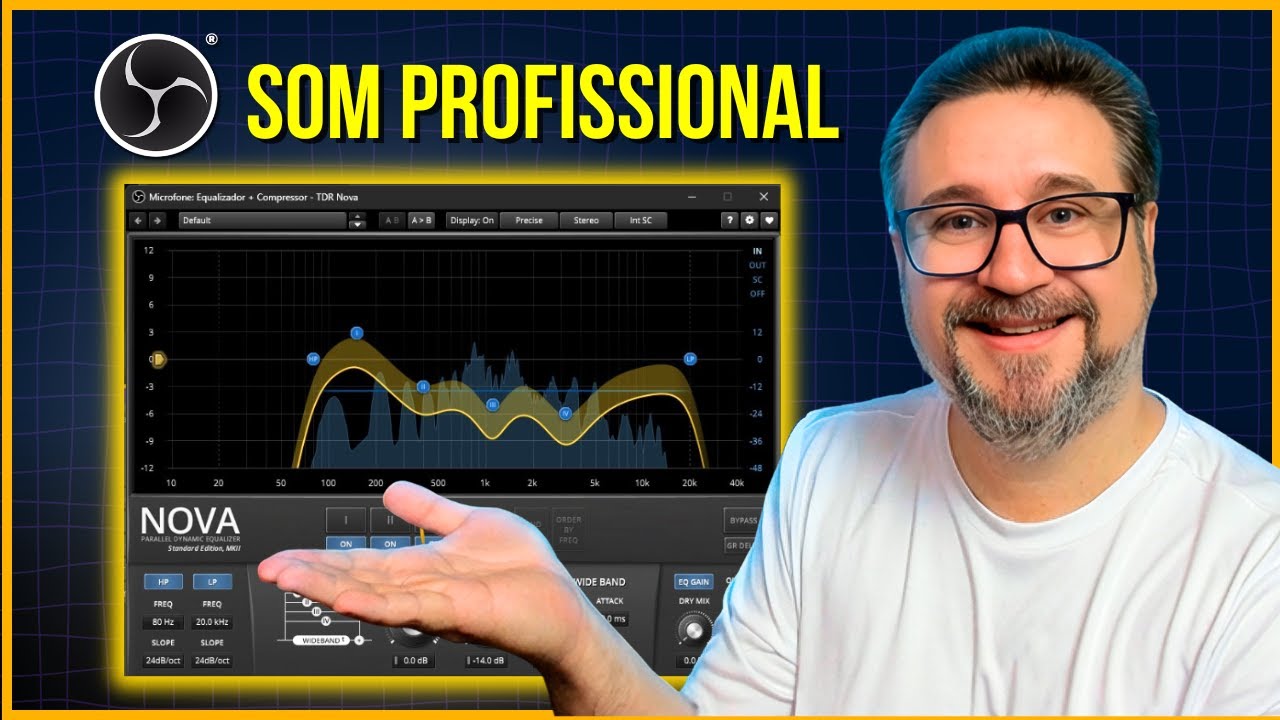 O SEGREDO do Áudio Profissional 5 Plugins Essenciais para OBS
