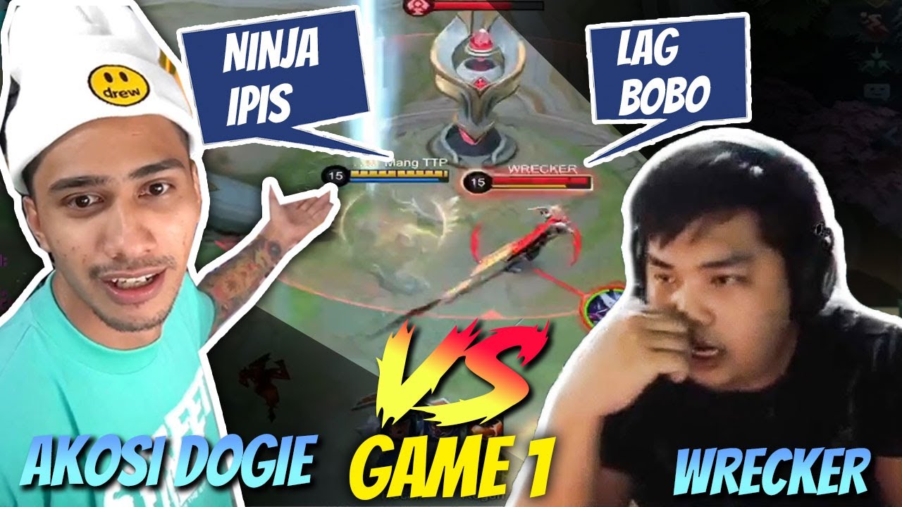 Dogie VS Ghost Wrecker ( Game 1 ) - Ninjang IPIS VS Lag Kami Aso