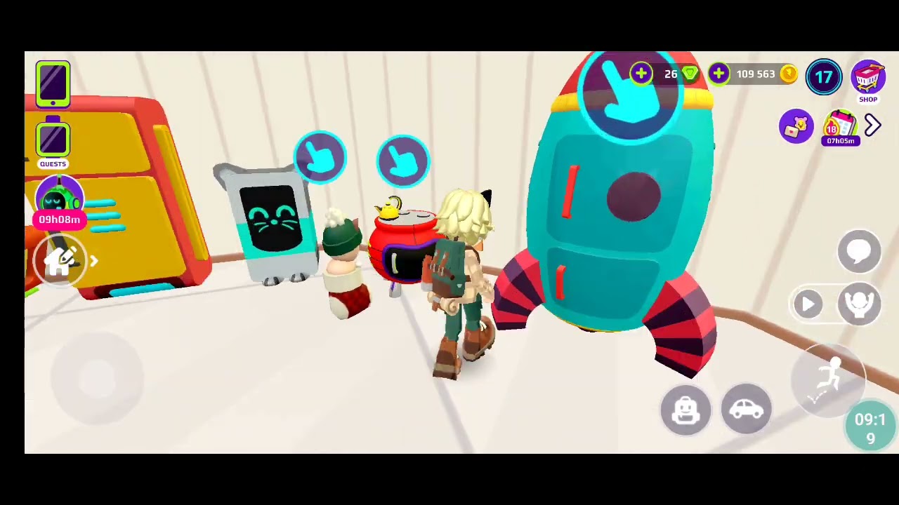 Playing PKXD with my sister and party event plz subscribe 