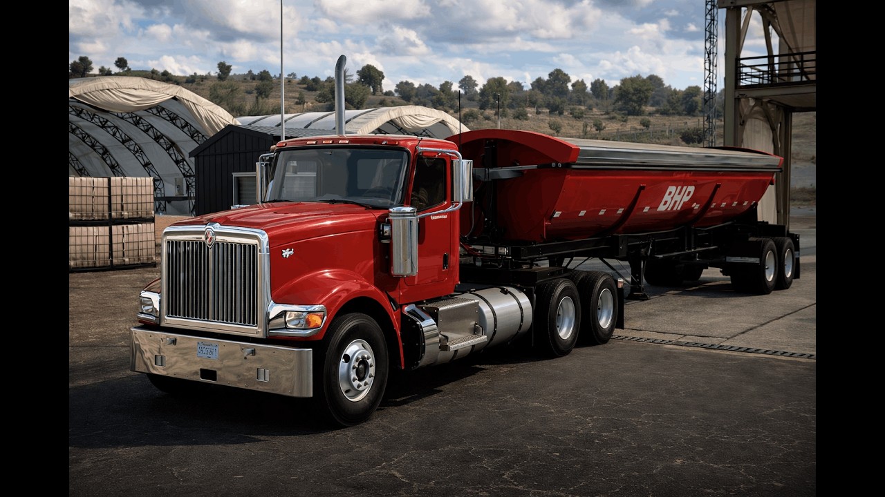 [ATS] Modern American truck Realstic ride