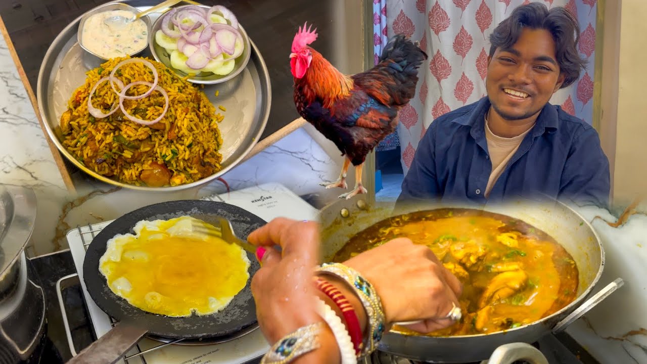 Aaj Hamne Banayi Zabardast Desi Biryani 😋 | Krish Mahato Official