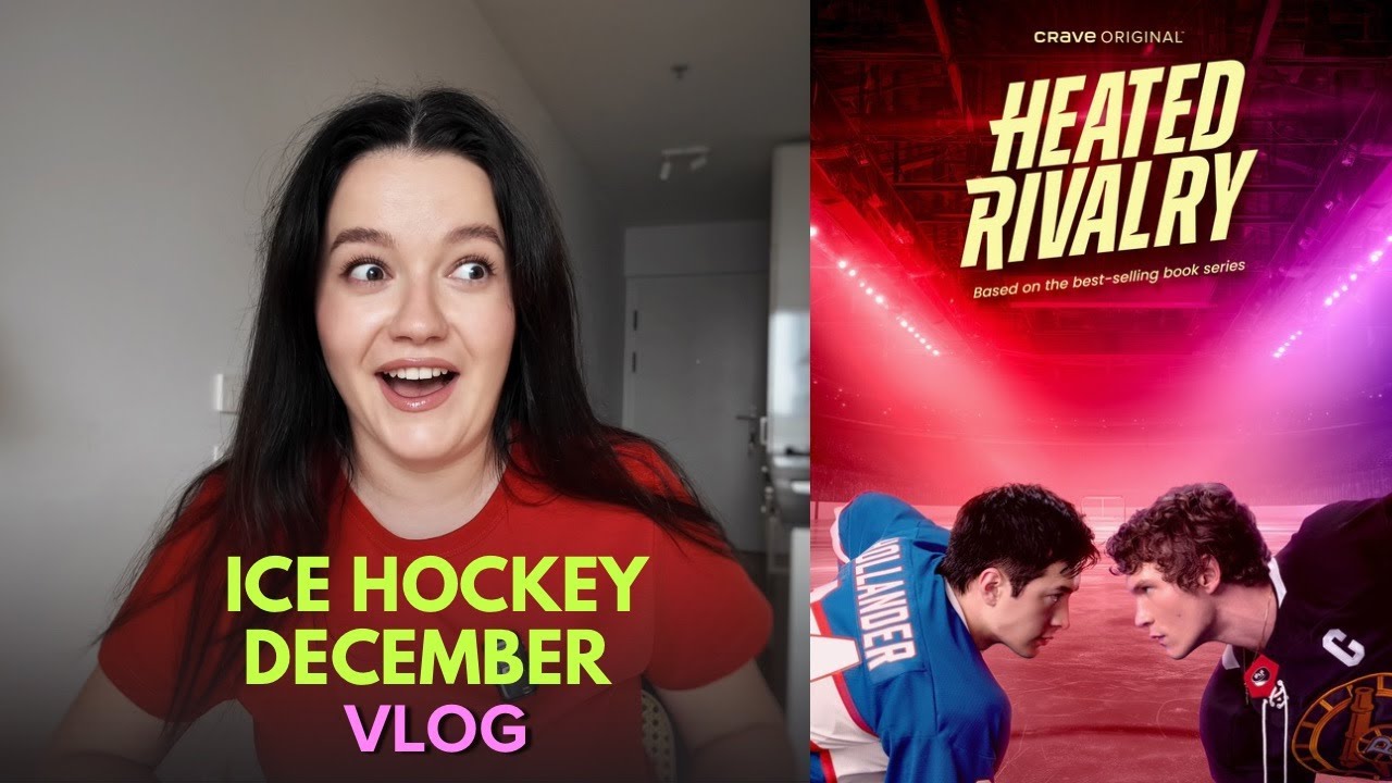 Vlog: сходим с ума по Heated Rivalry (Жаркое соперничество), идем на хоккей в Вене