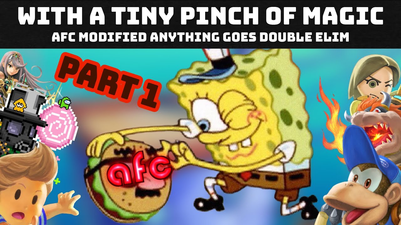 Part 1 | AFC: With A Tiny Pinch of Magic (SSBU Amiibo Tournament)
