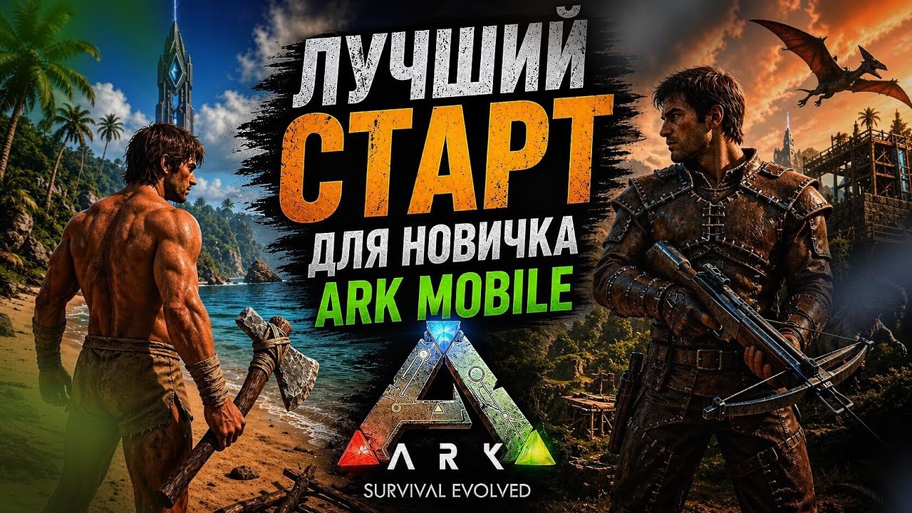 Гайд для новичка: как выжить в ARK Mobile | How to Survive ARK Mobile Beginner Guide #arkmobile