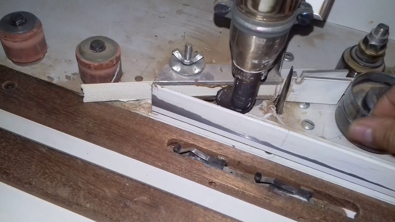 Plaqueuse de chant. homemade edge bander algeria