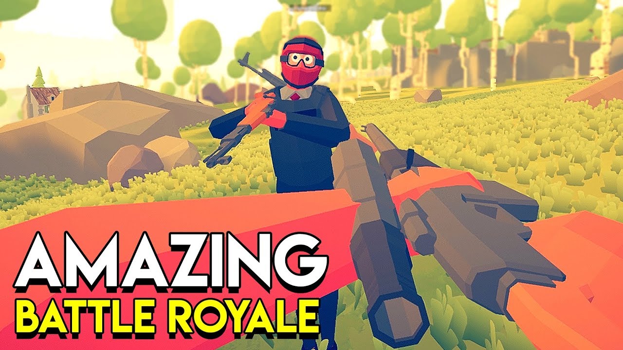 AMAZING BATTLE ROYALE - Totally Accurate Battlegrounds Gameplay (TABG)