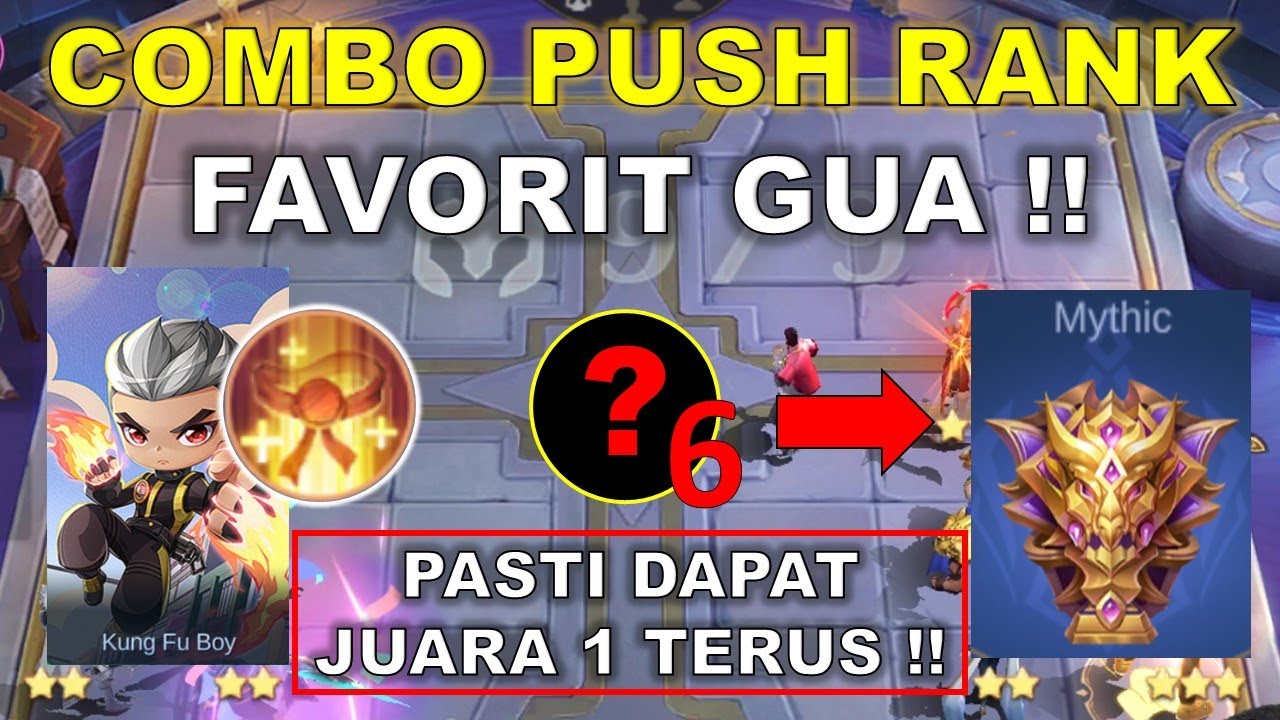 COMBO PUSH RANK MAGIC CHESS FAVORIT GUA !! PASTI DAPAT JUARA 1 TERUS COMBO MAGIC CHESS TERKUAT 2024