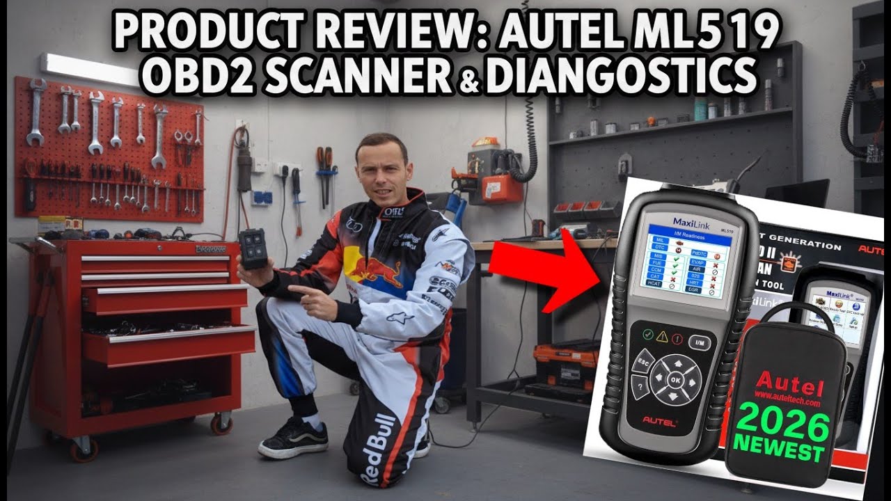 ОБЗОР ТОВАРА: СКАНЕР И ДИАГНОСТИЧЕСКИЙ СИСТЕМА AUTEL ML519 OBD2