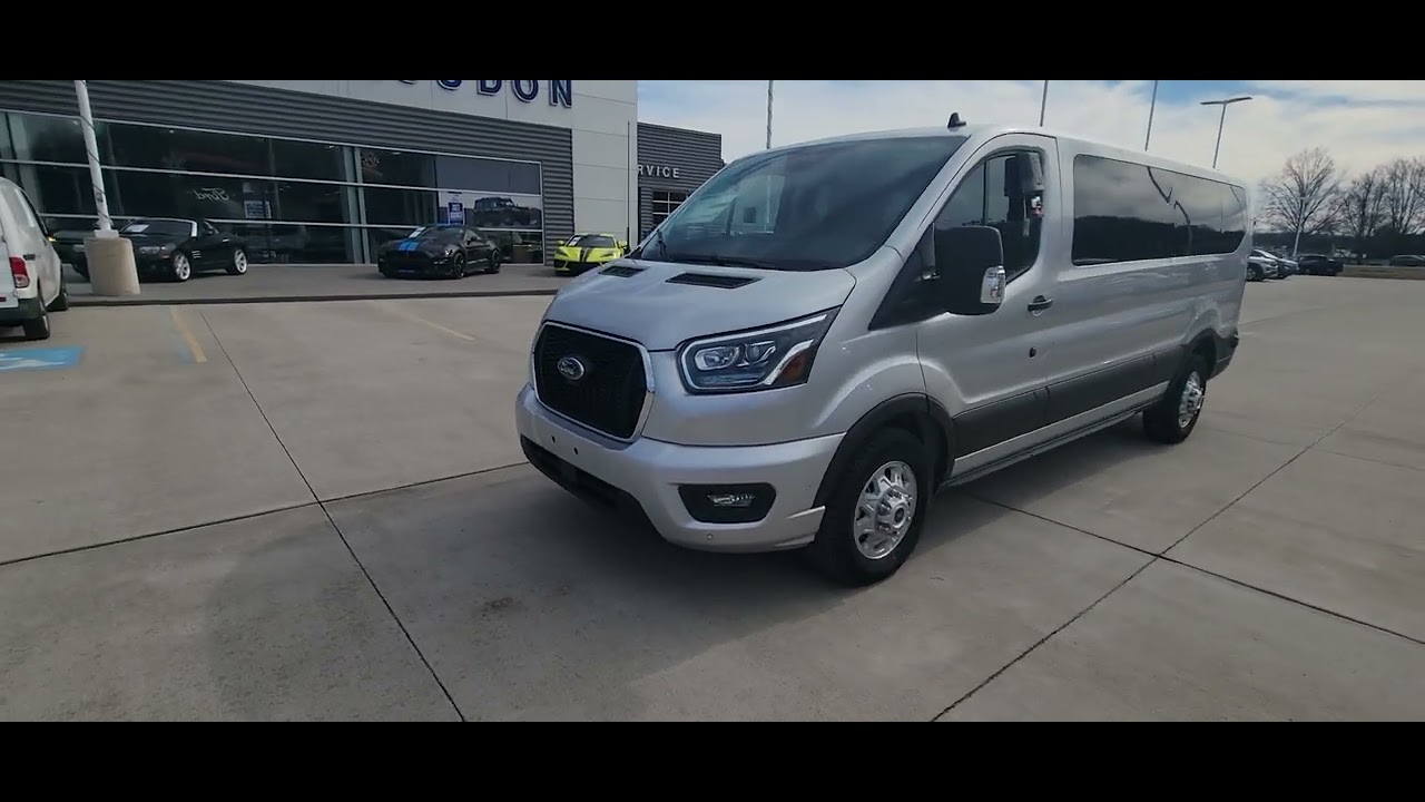 2023 ford transit passenger van!
