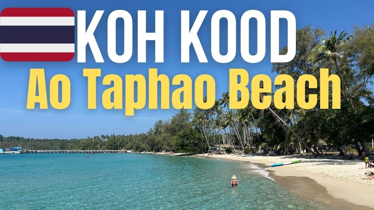Ко Куд - Пляж Ао Тапхао 🏖️ Тихий рай & Кристально чистая вода 🏝️ Сноркелинг в Таиланде!