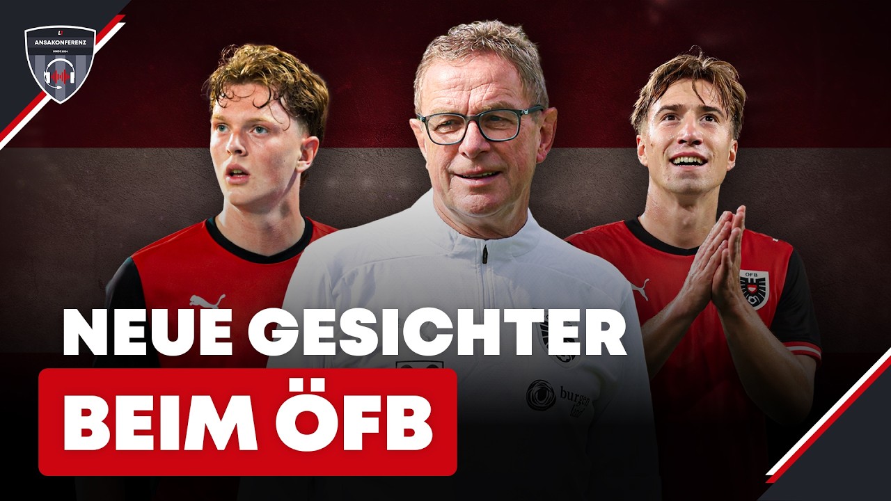 Das sind die Neuen im ÖFB-Kader! | #Ansakonferenz Reaction